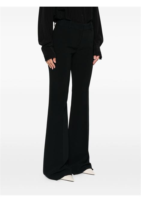 Black pressed-crease trousers Ermanno scervino - women ERMANNO SCERVINO | D476P327ILM95708